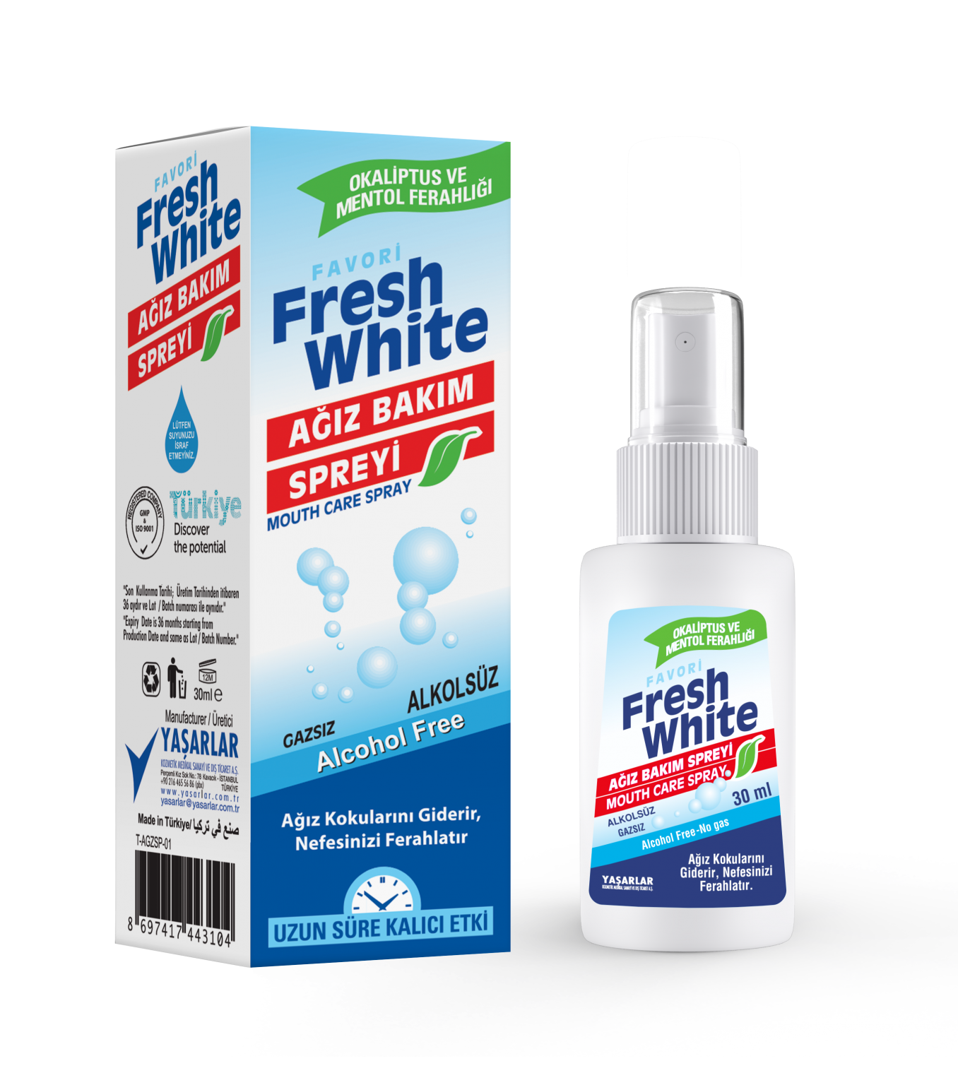 FRESH-WHITEAĞIZ BAKIMSPREYİ
